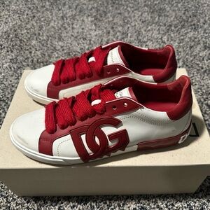 Dolce & Gabbana White Sneakers